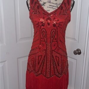 Beautiful 20s Themed Flapper Dress from Babeyond in Good Condition